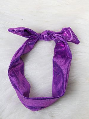 Purple headband