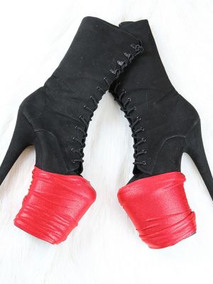 Rarr designs RED SPARKLE Shoe Protectors