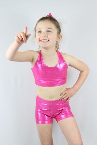 Pink Sparkle Short Youth Girls