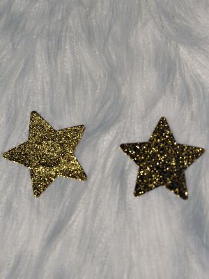Rarr Designs Star Glitter Nipple Pasties Gold